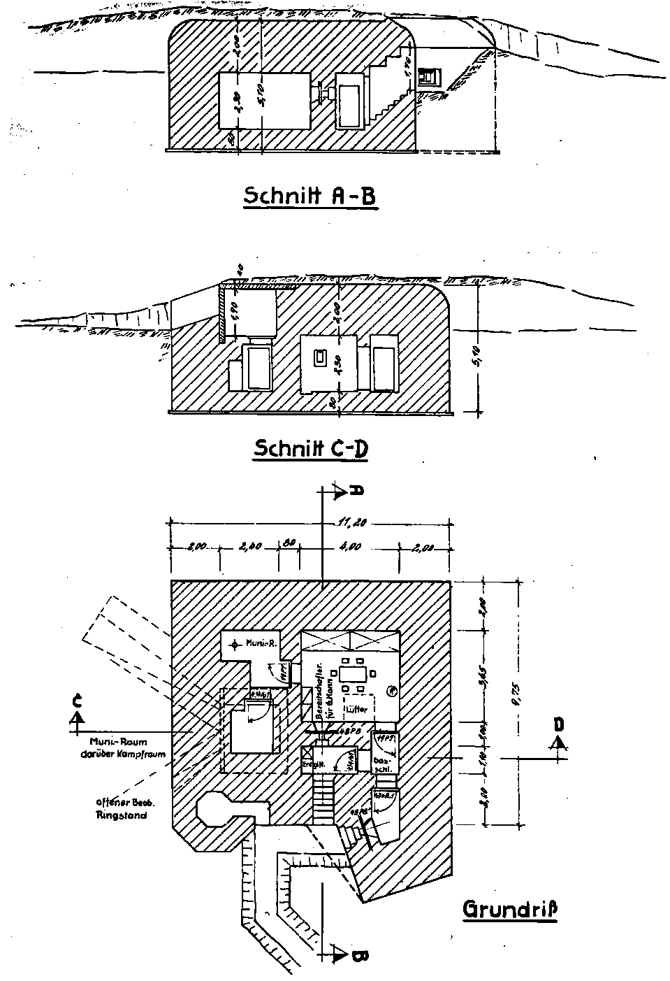 V1 Feuerstellung Nr. 624